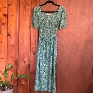 Reformation Floral Midi Dress